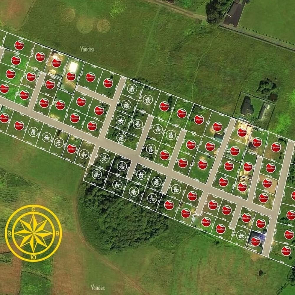 План поселка Федчино Лайк