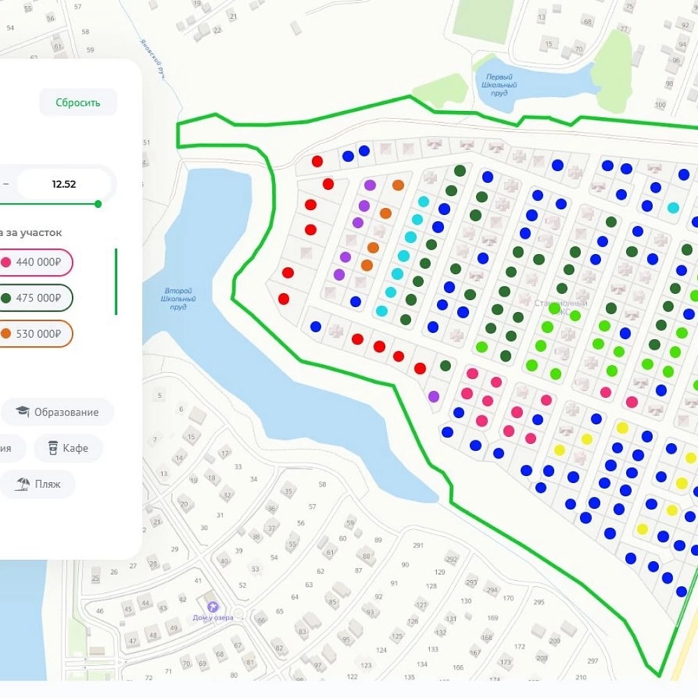 План поселка Станционный ИЖС