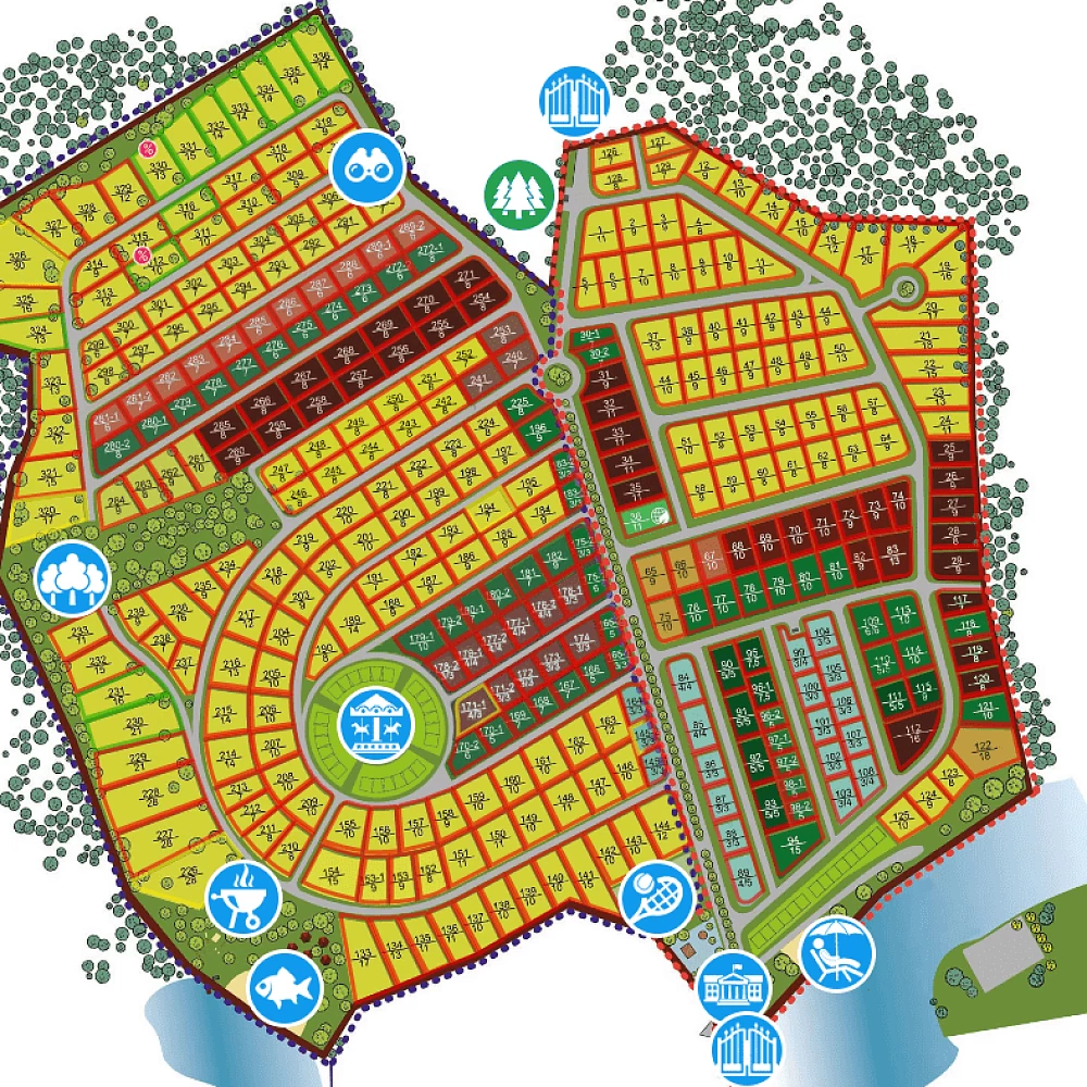 Коттеджный поселок Фламандия Eco Village в Домодедовском районе - отзывы,  цены, фото, план