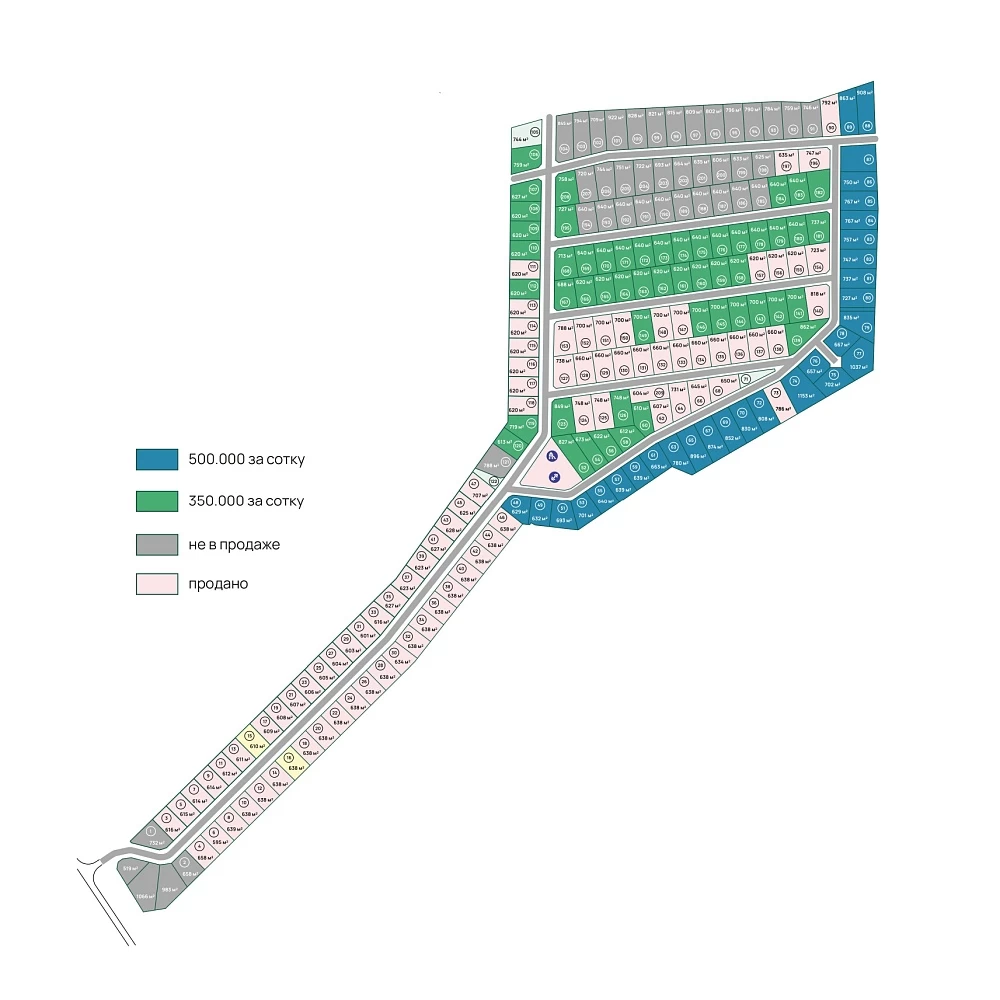 План поселка ВамДом Петровское