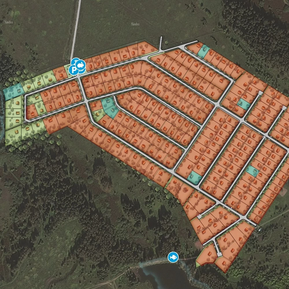 План поселка Балабановка