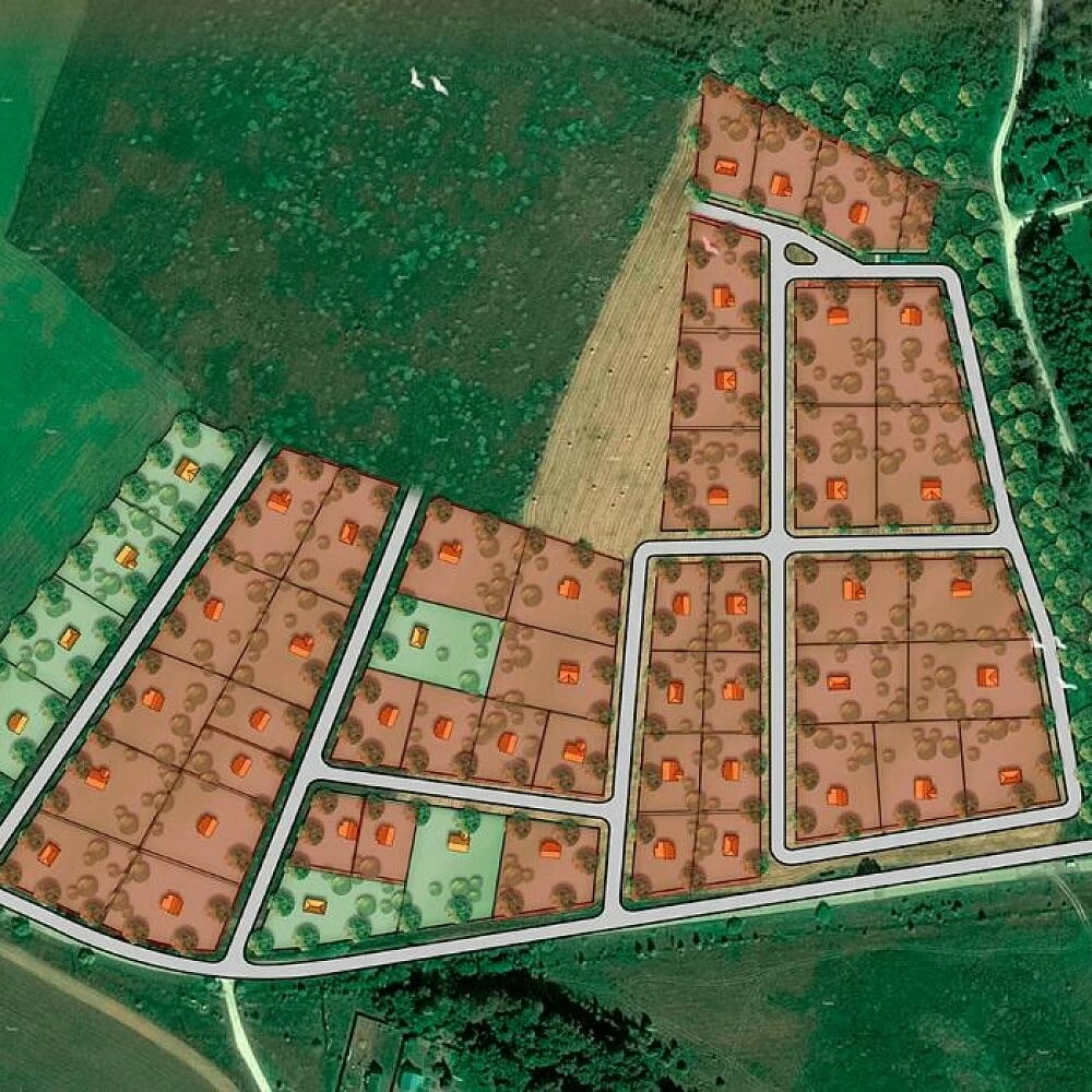 План поселка Ладыжино Луг