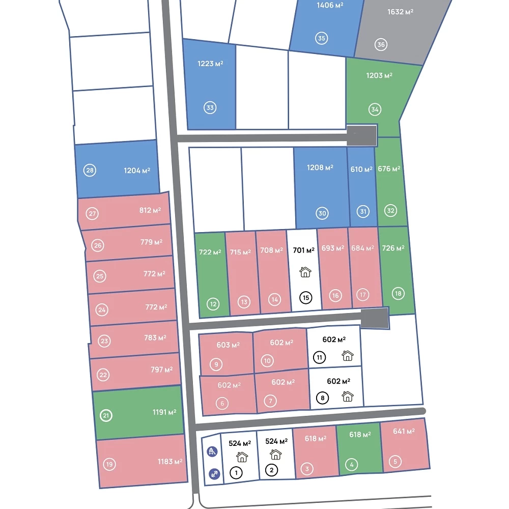 План поселка ВамДом Пушкино