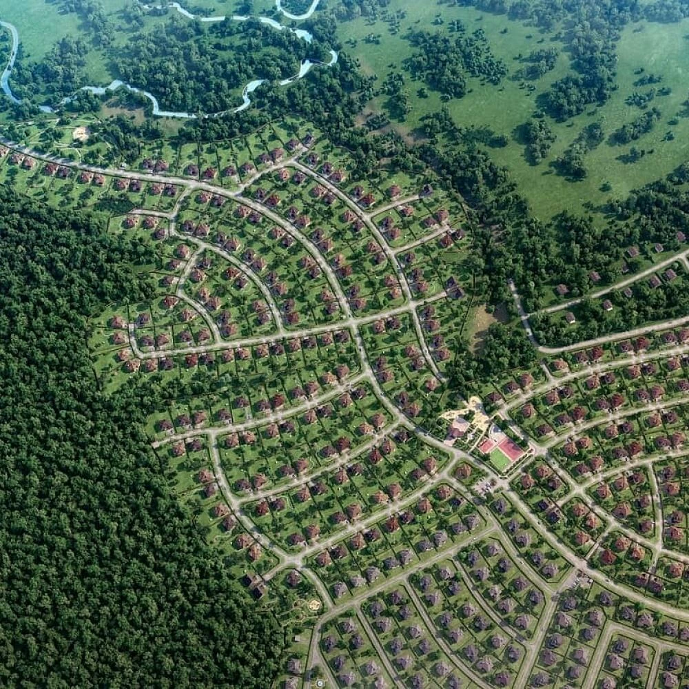 План поселка Кореньки