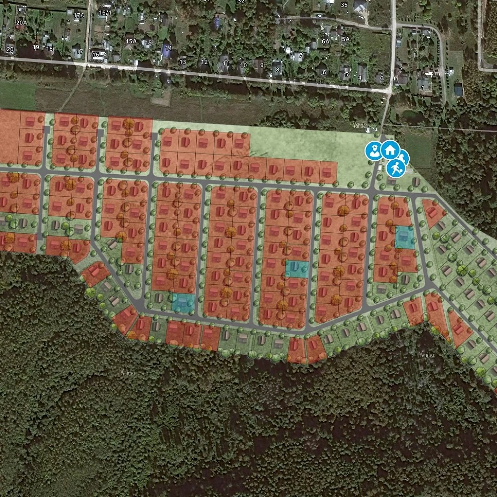 План поселка Высоково