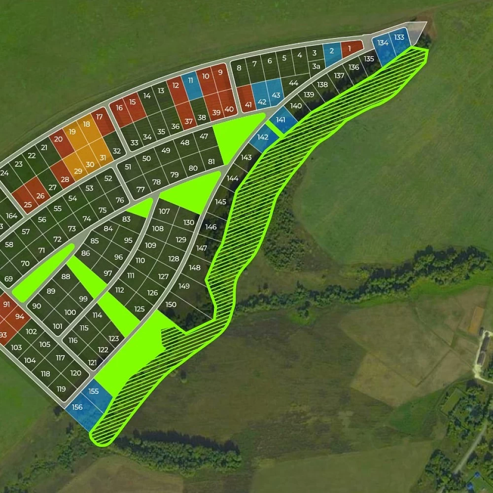 План поселка Ясное