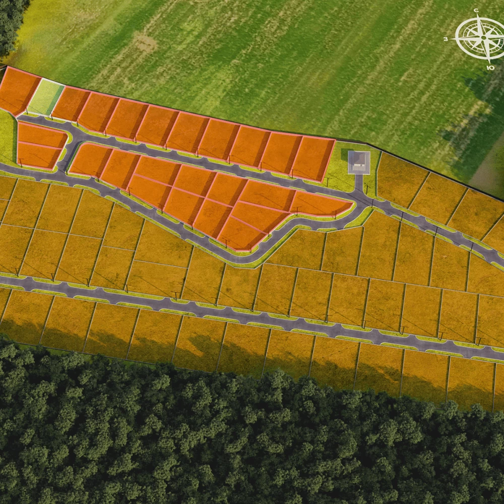 План поселка Лисья горка