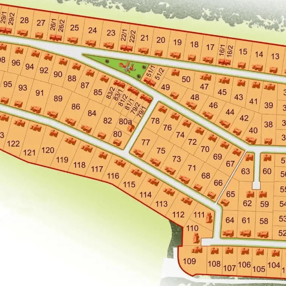 План поселка Комильфо