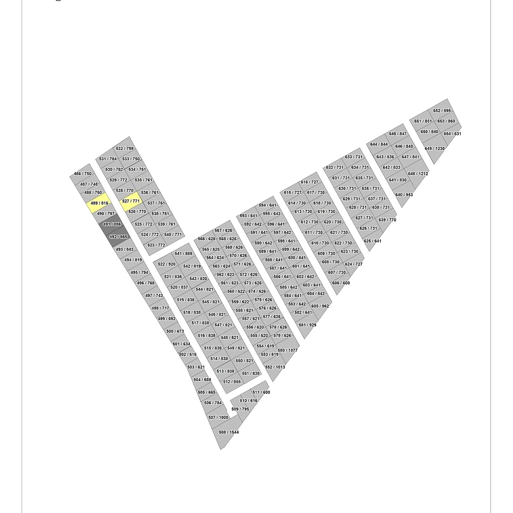 План поселка Солнечный берег (5 очередь)