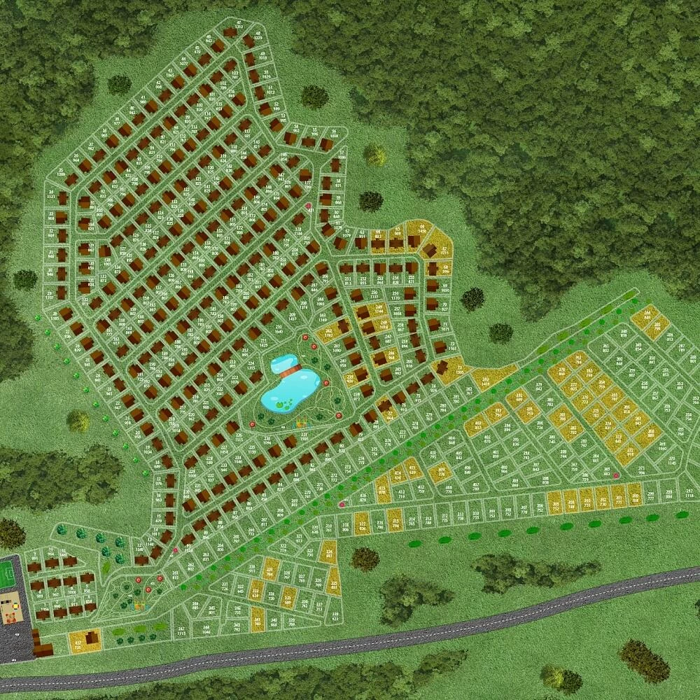 План поселка Воскресенское-2