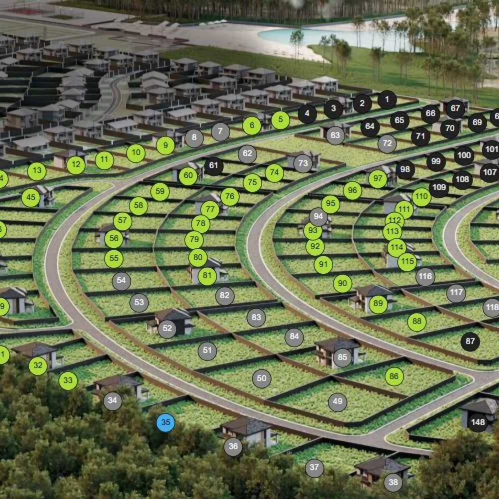 План поселка Юрьево Лесное