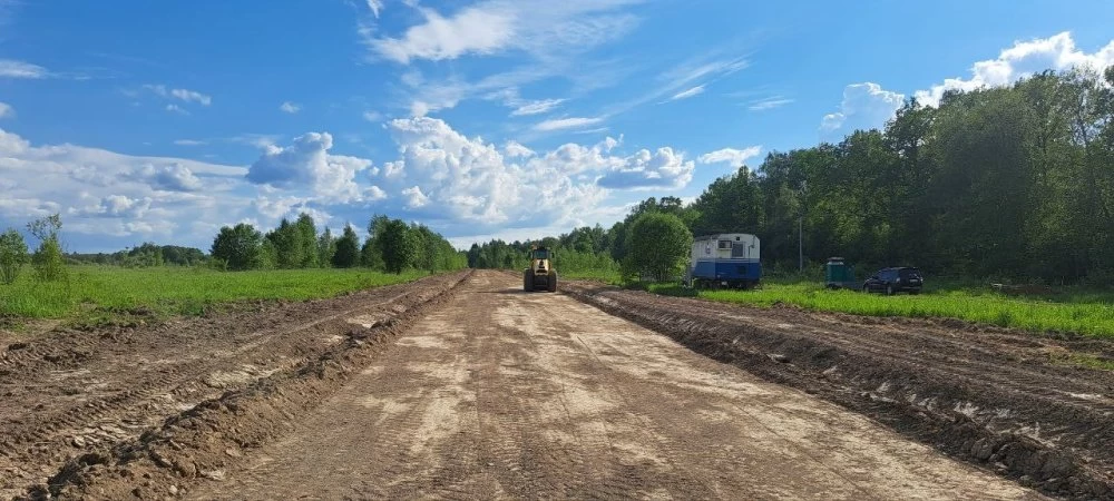 Новости о посёлке Во второй очереди поселка начали строить дороги Новости о посёлке Во второй очереди поселка начали строить дороги