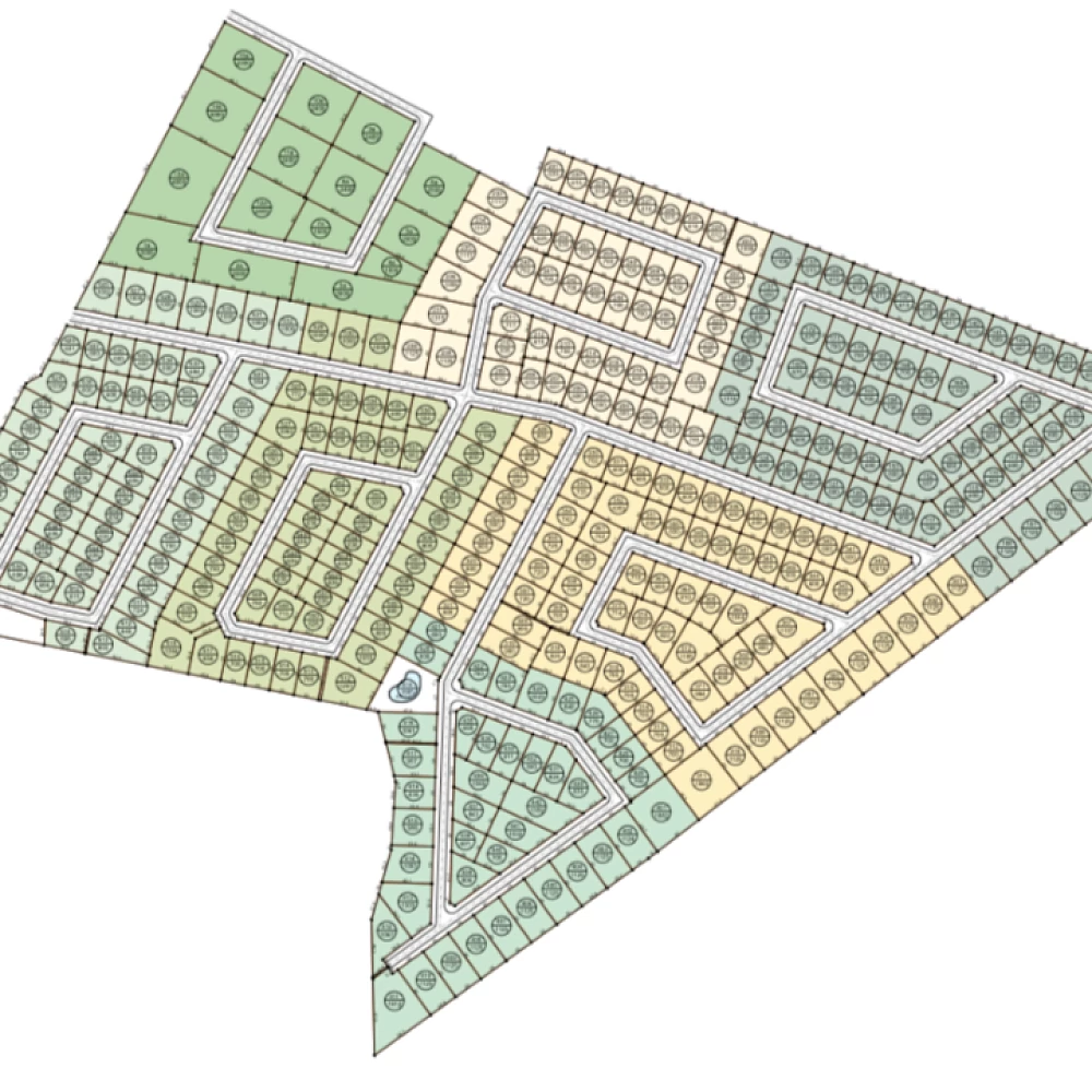 План поселка Борисовское