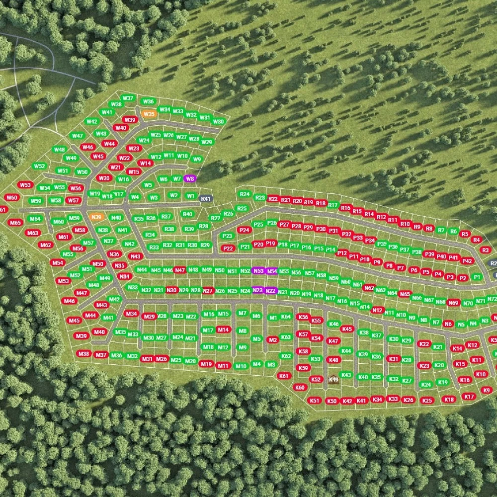 План поселка Грин Форест Премиум