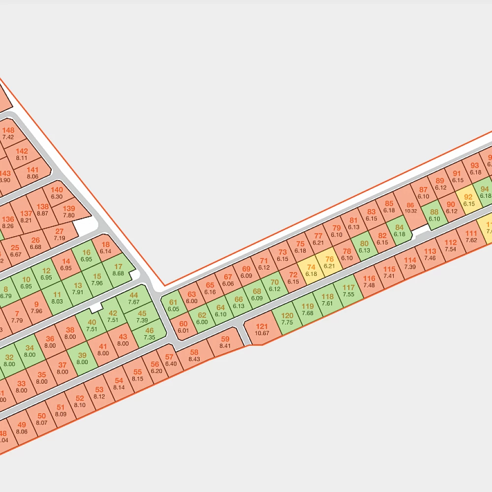 План поселка Купавушка-2