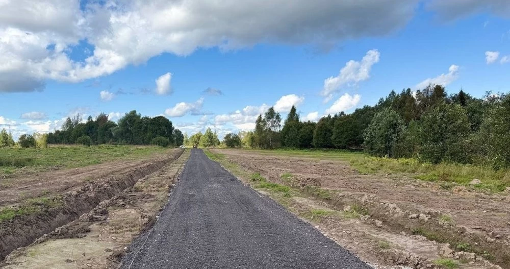 Новости о посёлке Дорожное строительство на завершающем этапе