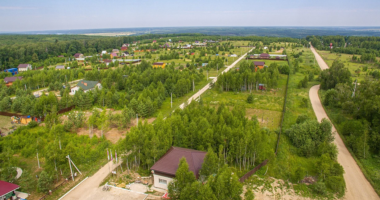 Коттеджный поселок Окский берег в Серпуховском районе - отзывы, цены, фото,  план