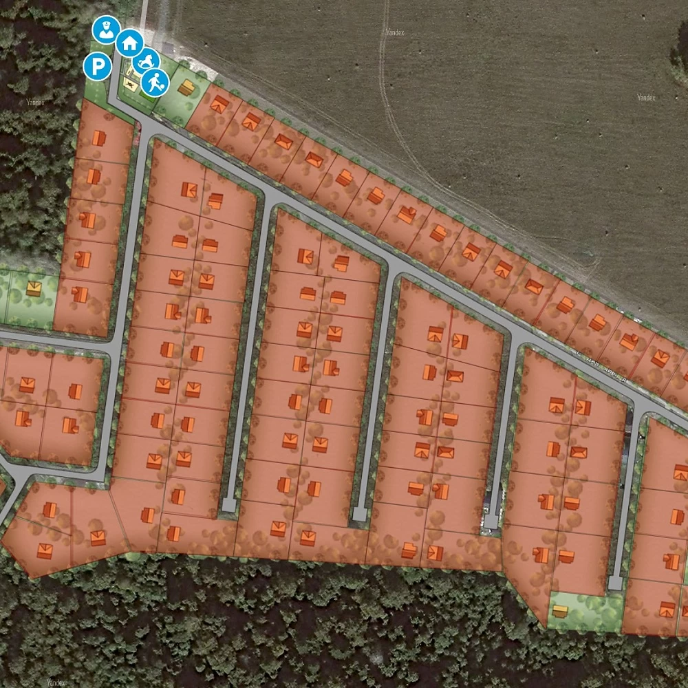 План поселка Петряиха