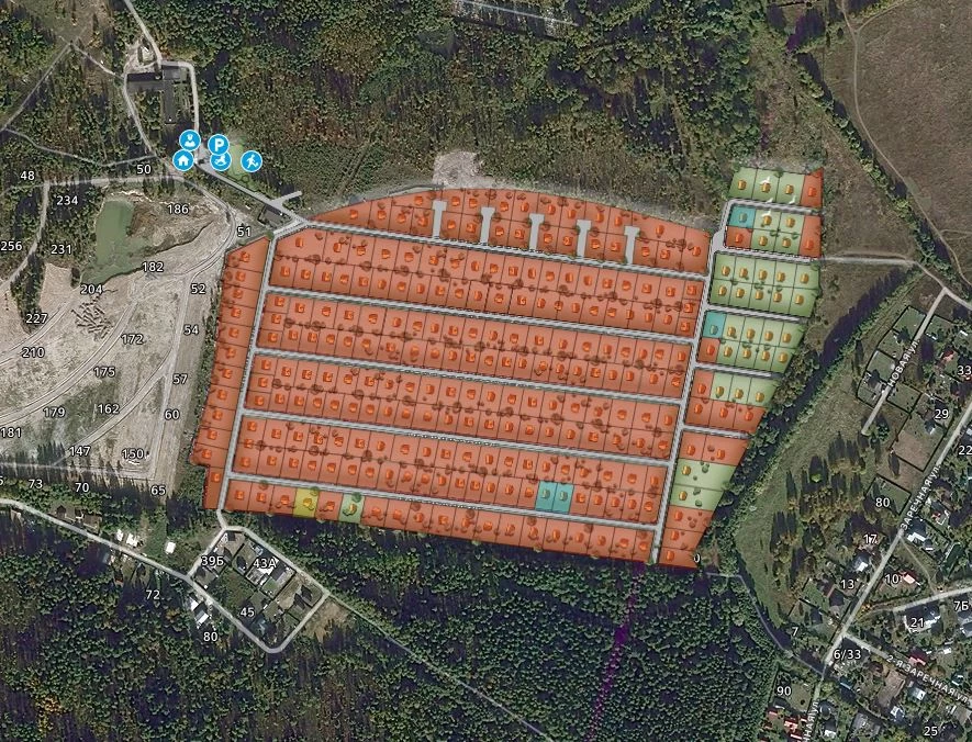 План поселка Традиции