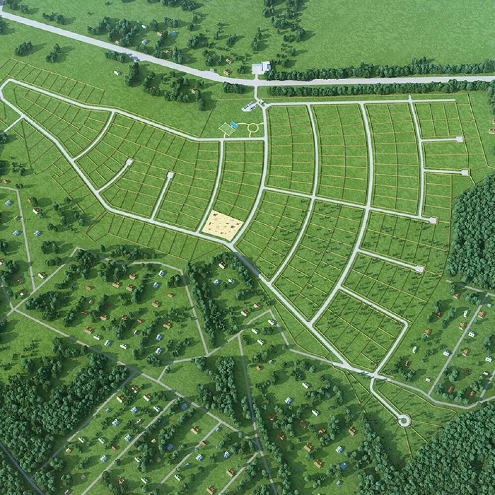 План поселка Вельяминовский уездъ