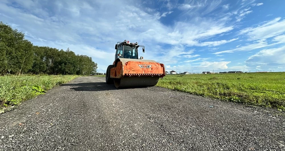 Новости о посёлке Строительство дорог: завершающий этап 