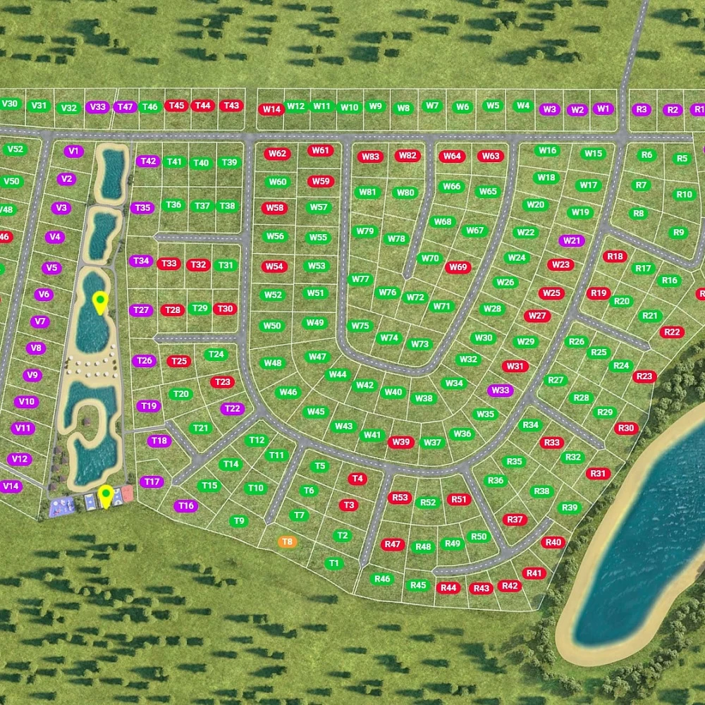 План поселка Уайт Парк