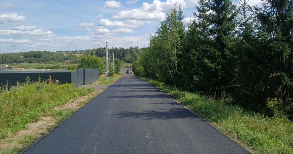 Новости о посёлке В поселке завершается дорожное строительство