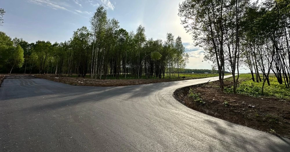 Новости о посёлке В Новом Растуново заасфальтированы проезды 