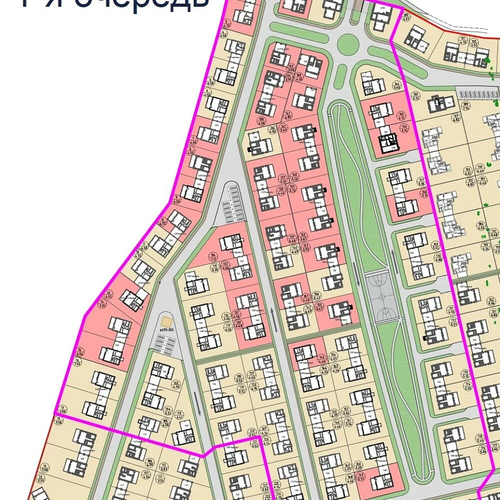 План поселка Киселевка
