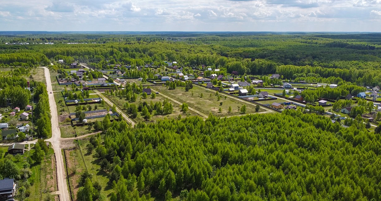 Коттеджный поселок Окский берег в Серпуховском районе - отзывы, цены, фото,  план