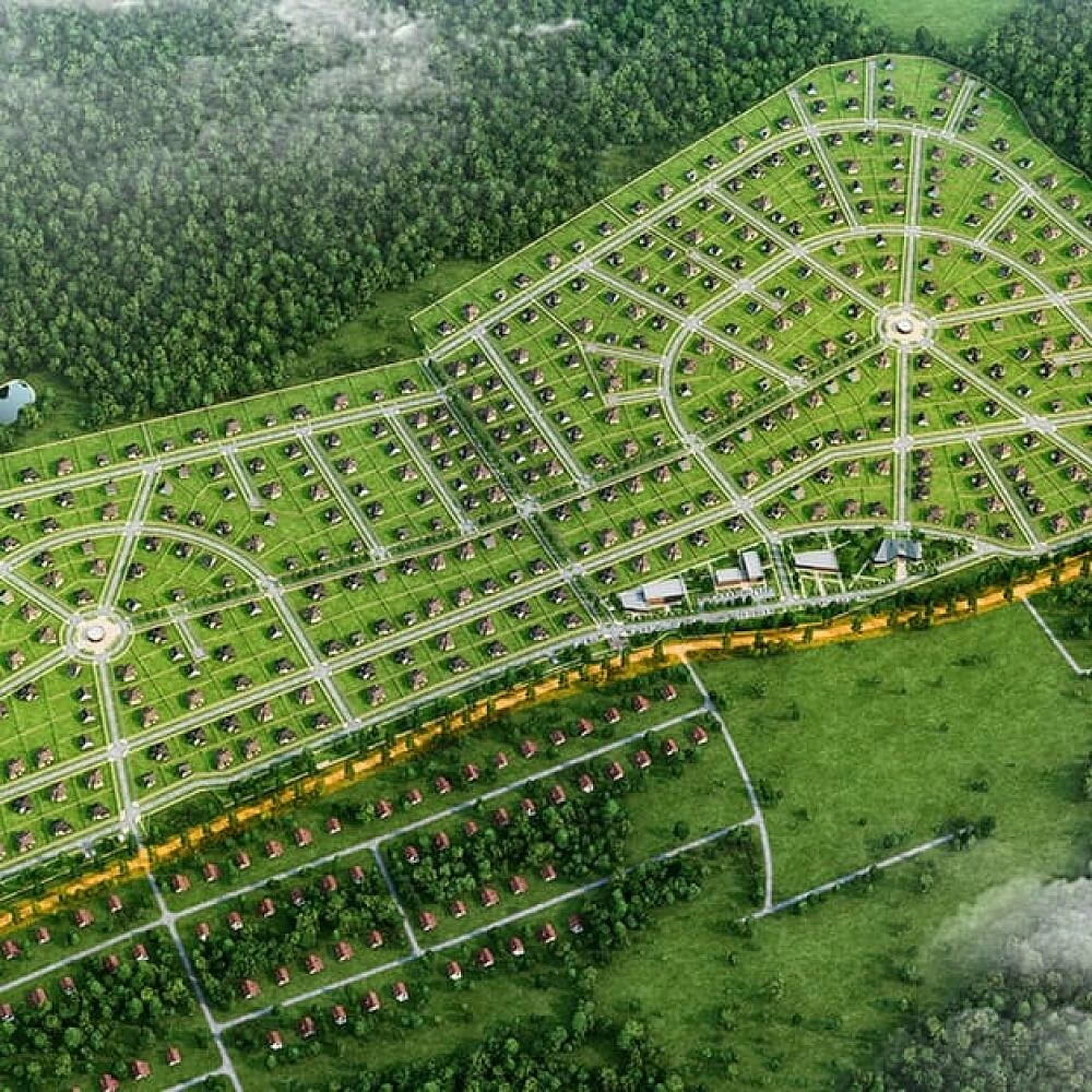 План поселка Степаньковская слобода