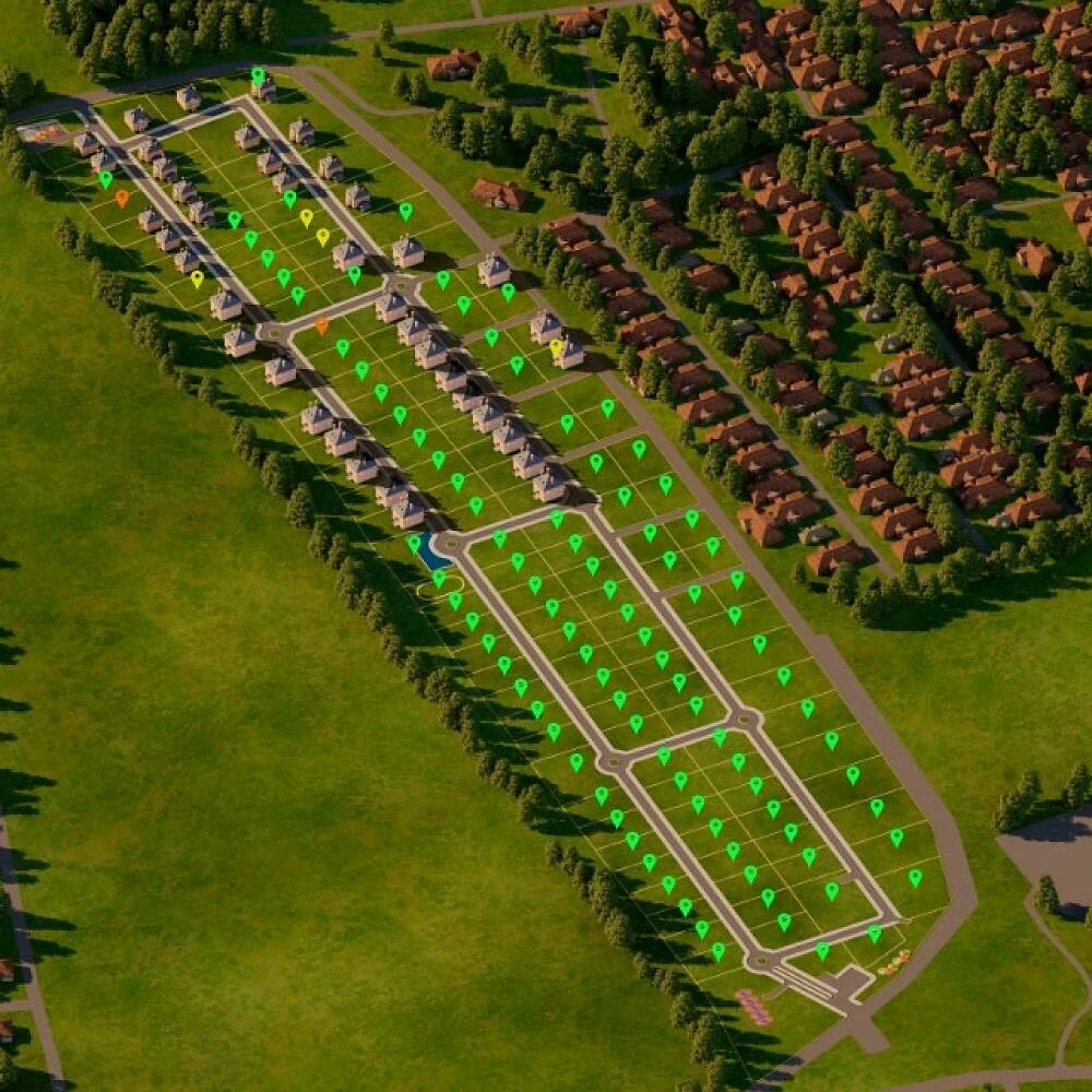 План поселка Альбион